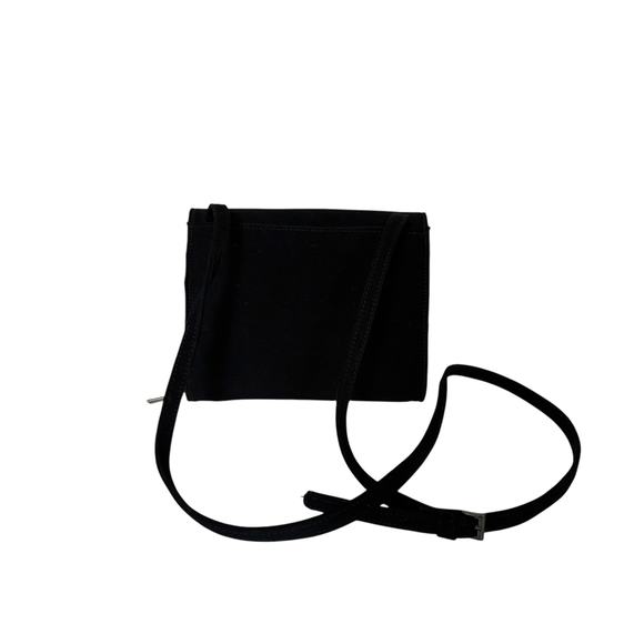 Enzo Angiolini Crossbody Wallet Bag Adjustable Multi Pockets Suede Accordion - Picture 2 of 12